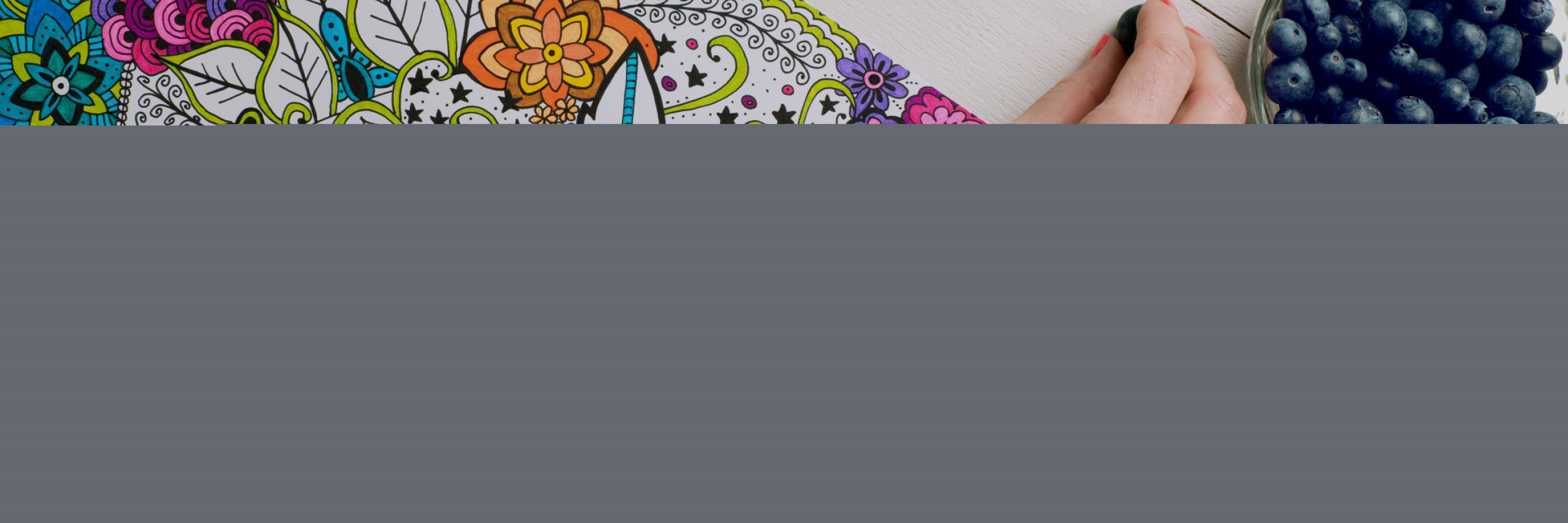 Crayons for colouring books