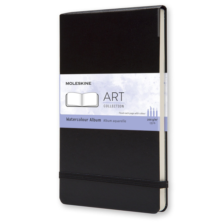 Watercolour ART collection Album Large Black in the group Paper & Pads / Artist Pads & Paper / Watercolour Pads at Pen Store (100378)