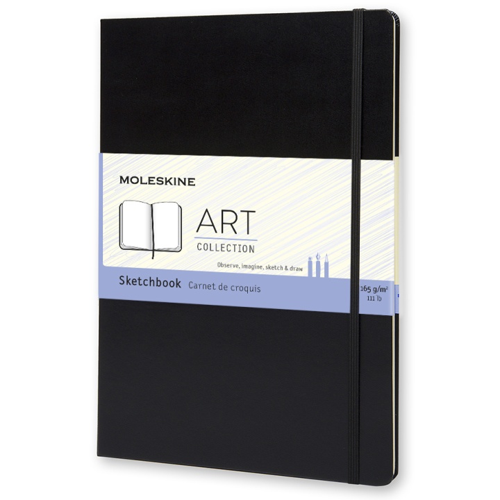 Sketchbook ART collection A4 Black in the group Paper & Pads / Artist Pads & Paper / Sketchbooks at Pen Store (100383)