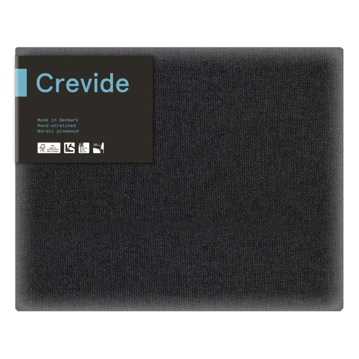 Canvas Black Cotton/Polyester 41x33 (F6) in the group Art Supplies / Studio / Artist Canvas / Acrylic canvas at Pen Store (100878)