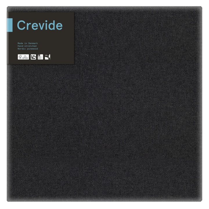Canvas Black Cotton/Polyester 50x50 in the group Art Supplies / Studio / Artist Canvas / Acrylic canvas at Pen Store (100887)