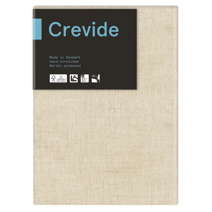 Natural Linen Canvas 24x33 (F4) in the group Art Supplies / Studio / Artist Canvas / Acrylic canvas at Pen Store (100919)