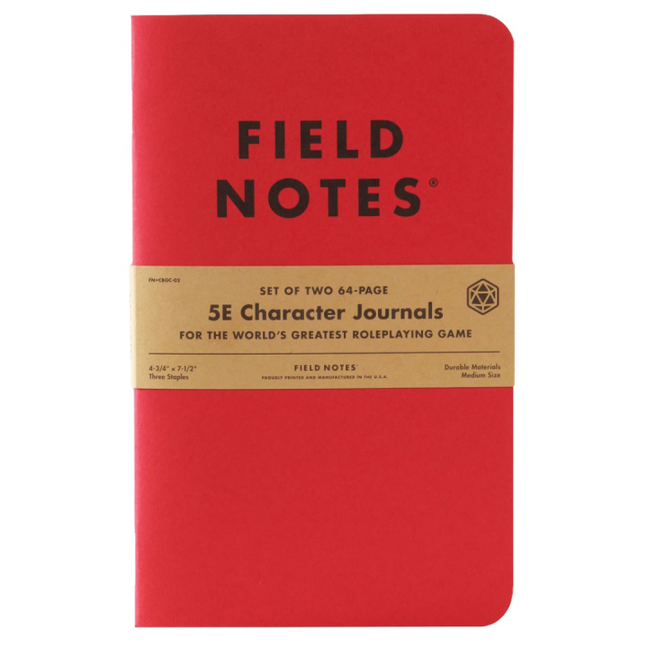 5E Character Journal 2-Pack in the group Paper & Pads / Note & Memo / Writing & Memo Pads at Pen Store (101443)
