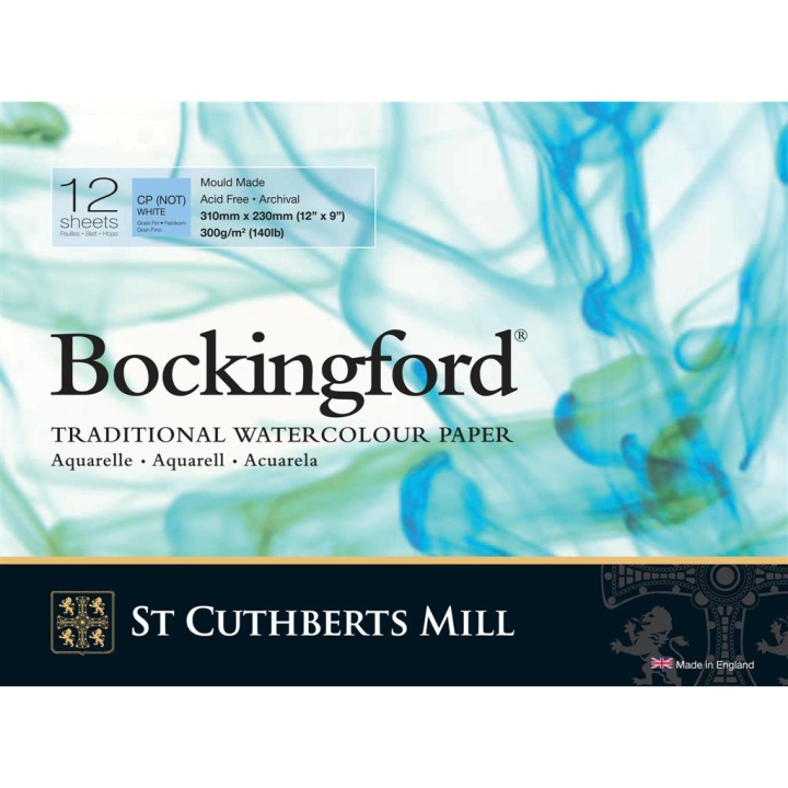 Bockingford Watercolour paper CP/NOT 300g 31x23cm in the group Paper & Pads / Artist Pads & Paper / Watercolour Pads at Pen Store (101496)
