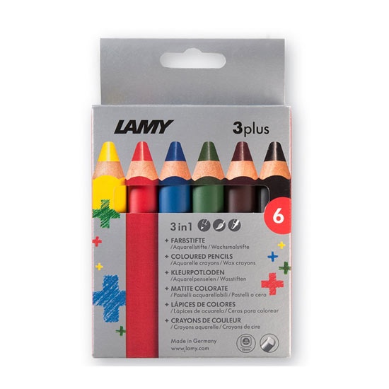 3plus 6-set in the group Kids / Kids' Pens / Colouring Pencils for Kids at Pen Store (101784)