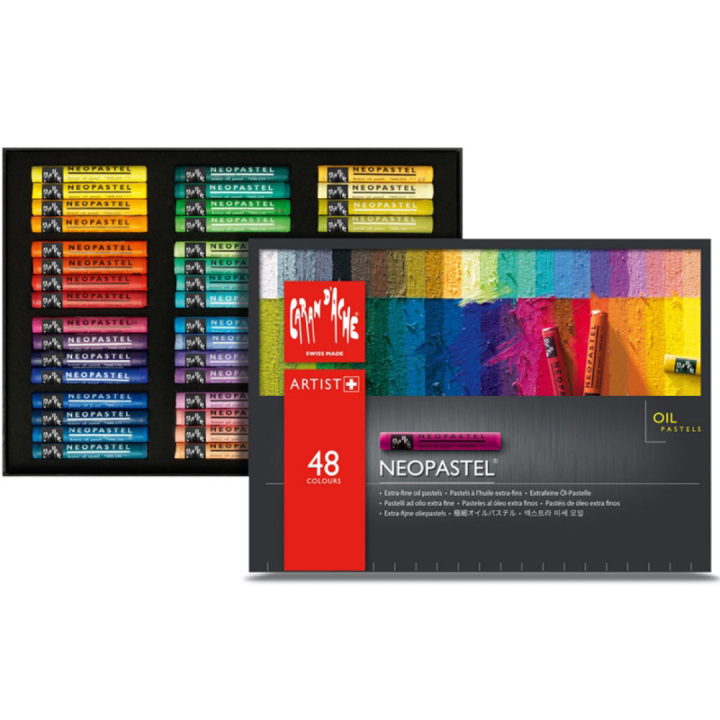 Neopastel 48-set in the group Art Supplies / Crayons & Graphite / Pastel Crayons at Pen Store (104929)
