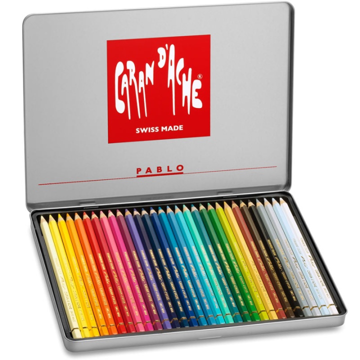 Colouring pencils Pablo 30-set in the group Pens / Artist Pens / Coloured Pencils at Pen Store (105022)