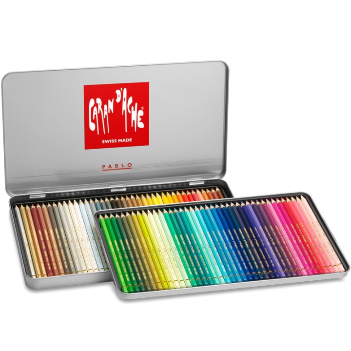 Colouring pencils Pablo 80-set in the group Pens / Artist Pens / Coloured Pencils at Pen Store (105024)