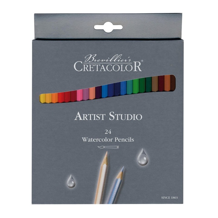 Artist Studio Aquarelle 24-pack in the group Pens / Artist Pens / Watercolour Pencils at Pen Store (105027)