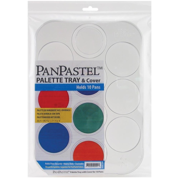 Palette tray for 10 colours in the group Art Supplies / Art Accessories / Storage at Pen Store (106065)