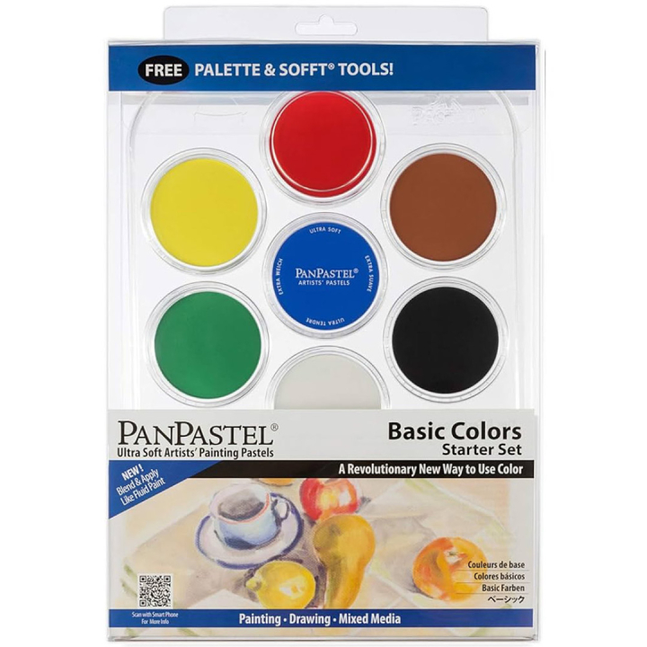 Basic Colours Set in the group Art Supplies / Artist colours / Pastels / Soft pastels at Pen Store (106069)