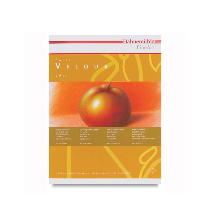 Pastell Velour Paper A4 in the group Paper & Pads / Artist Pads & Paper / Pastel Pads at Pen Store (106206)