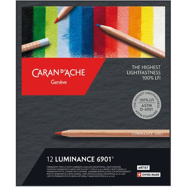 Luminance 6901 12-set in the group Pens / Artist Pens / Coloured Pencils at Pen Store (106639)