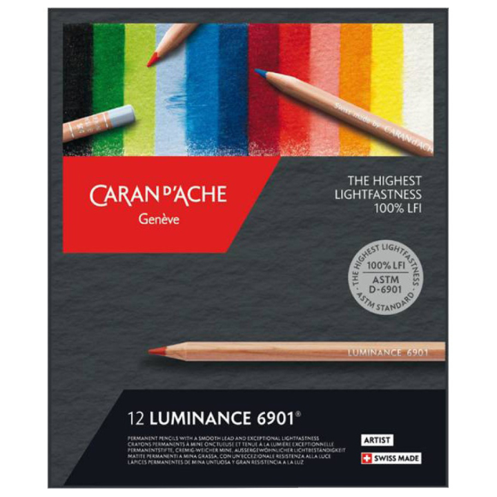 Luminance 6901 12-set in the group Pens / Artist Pens / Coloured Pencils at Pen Store (106639)