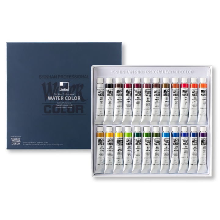 Water Colours PRO 24-set in the group Art Supplies / Artist colours / Watercolour Paint at Pen Store (107247)