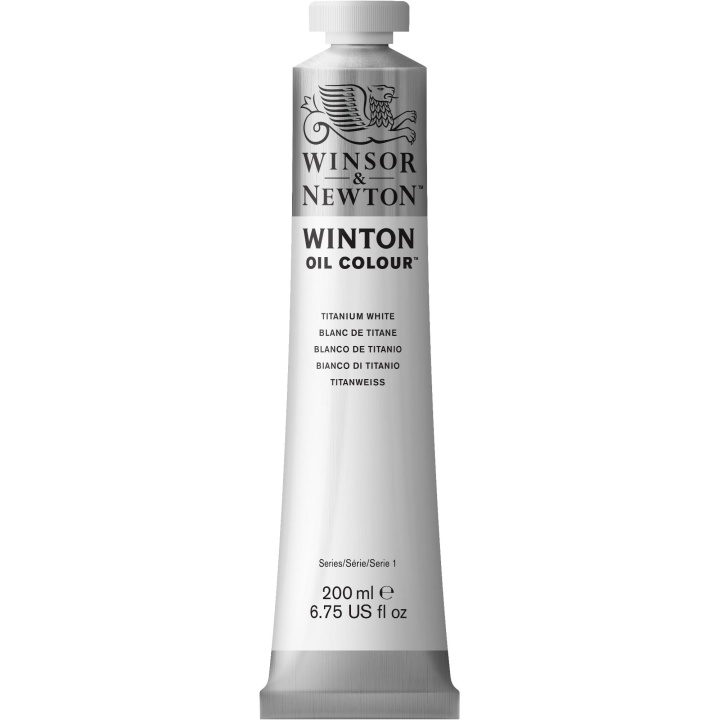 Winton Oil Colour 200 ml Zinc white 748 in the group Art Supplies / Artist colours / Oil Paint at Pen Store (107445)