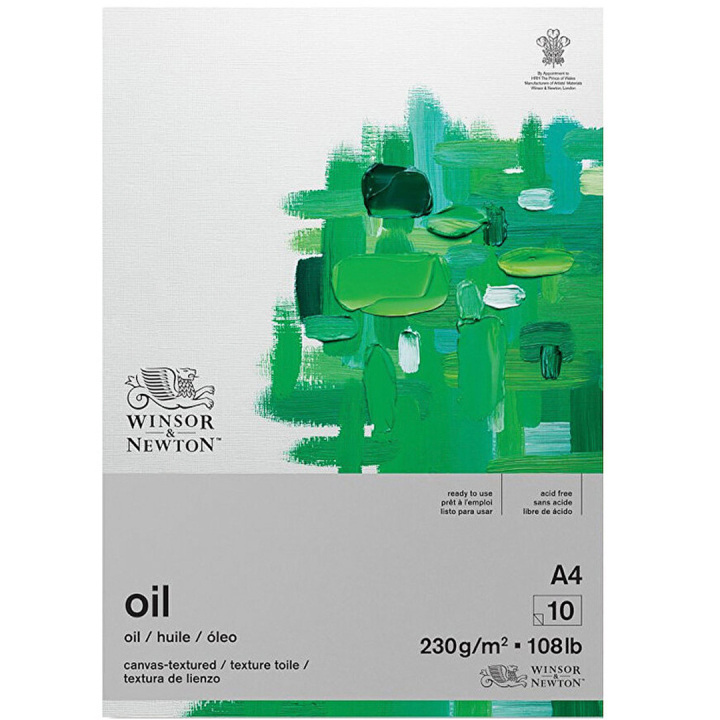 Winton Oil Colour Paper Pad 230g A4