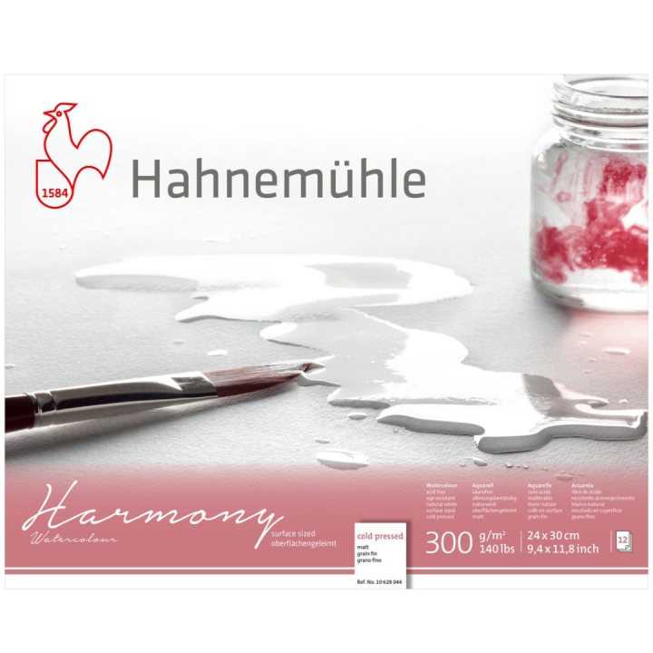 Watercolour Paper Harmony CP 300g 24×30cm in the group Paper & Pads / Artist Pads & Paper / Watercolour Pads at Pen Store (108747)