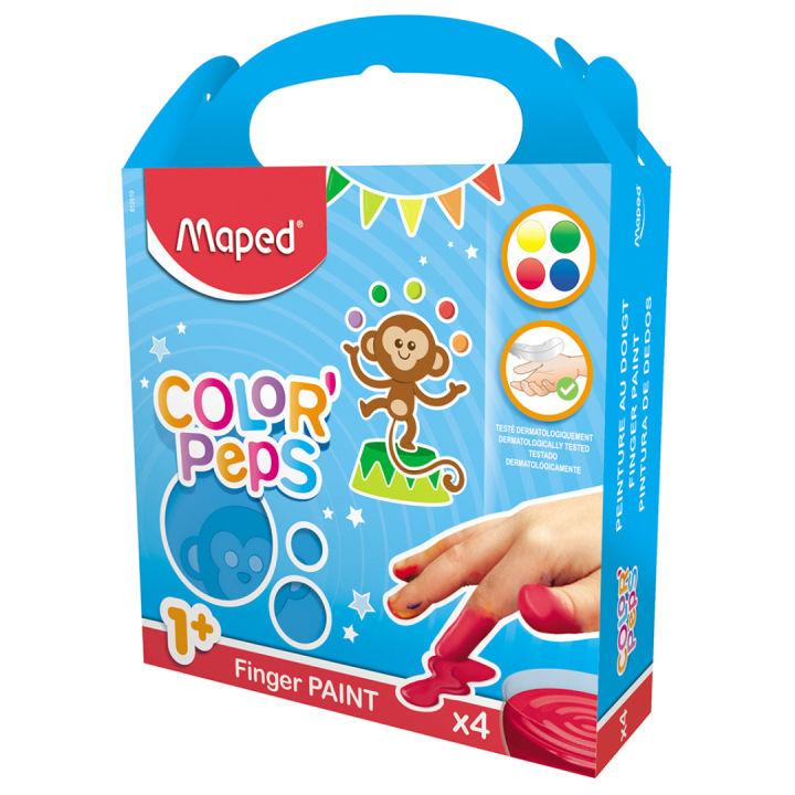 Color Peps Early Age 4 Finger Paint Pot 80 g in the group Kids / Kids' Paint & Crafts / Paint for Kids / Finger Paint at Pen Store (108764)