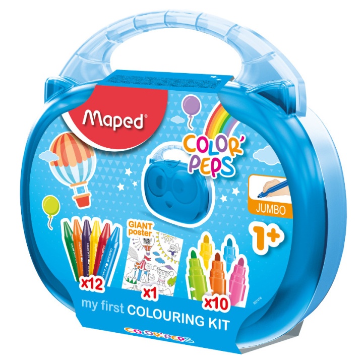 Color Peps Early Age Colouring Case in the group Kids / Kids' Pens / Colouring Pencils for Kids at Pen Store (108777)