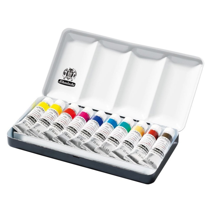 Horadam Aquarell Tube 15ml 10-set in the group Art Supplies / Artist colours / Watercolour Paint at Pen Store (110731)