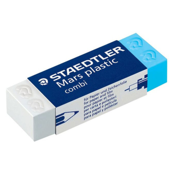 Eraser Mars Plastic Combi in the group Pens / Pen Accessories / Erasers at Pen Store (110852)