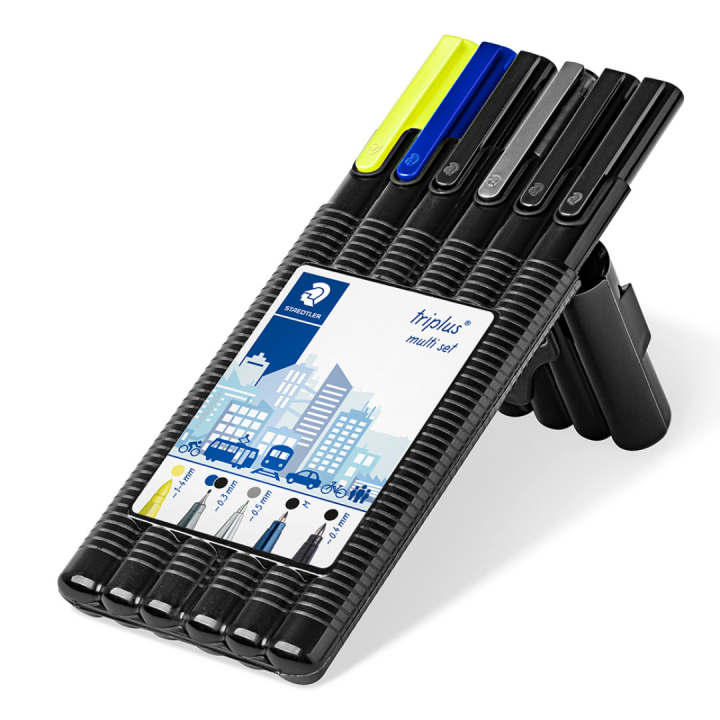 Triplus Multi 8-set in the group Pens / Writing / Fineliners at Pen Store (111239)