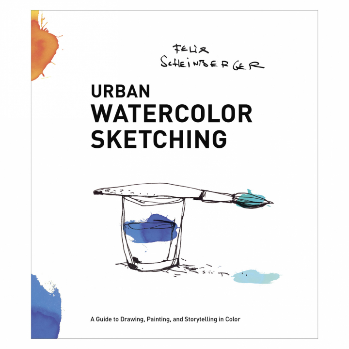 Urban Watercolour Sketching in the group Hobby & Creativity / Books / Art Instruction Books at Pen Store (112504)