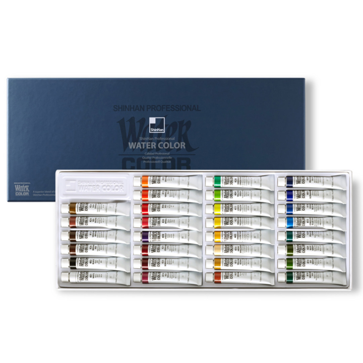 Water Colours PRO 30-set in the group Art Supplies / Artist colours / Watercolour Paint / Watercolour in tube at Pen Store (112597)