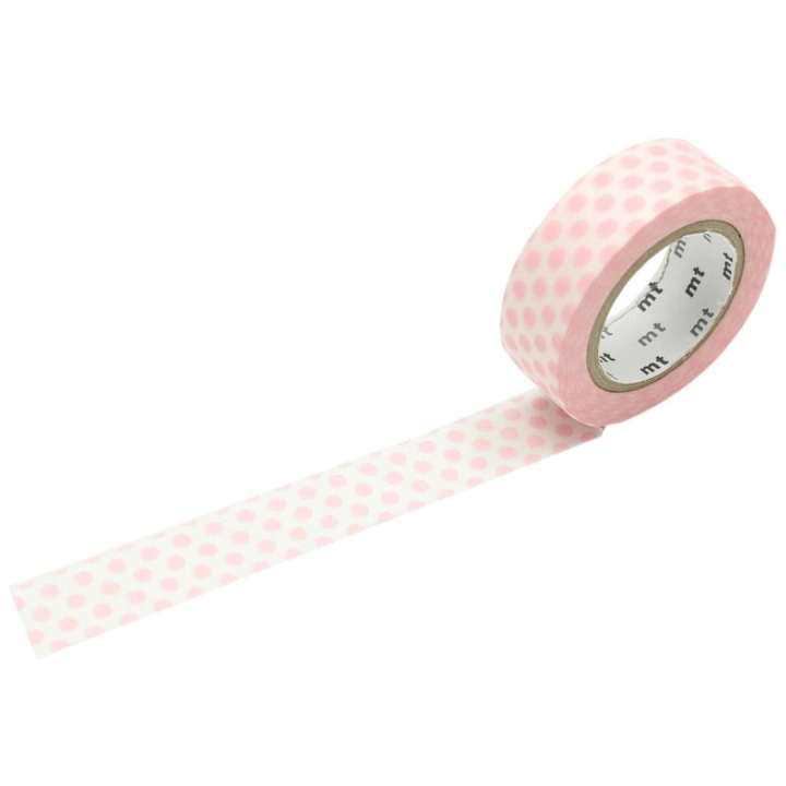 Washi-tape Dot Strawberry Milk in the group Hobby & Creativity / Hobby Accessories / Washi Tape at Pen Store (126357)