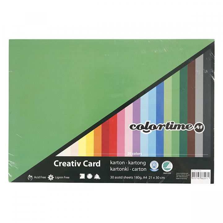 Coloured paper basic A4 180 g in the group Hobby & Creativity / Create / Crafts & DIY at Pen Store (126470)
