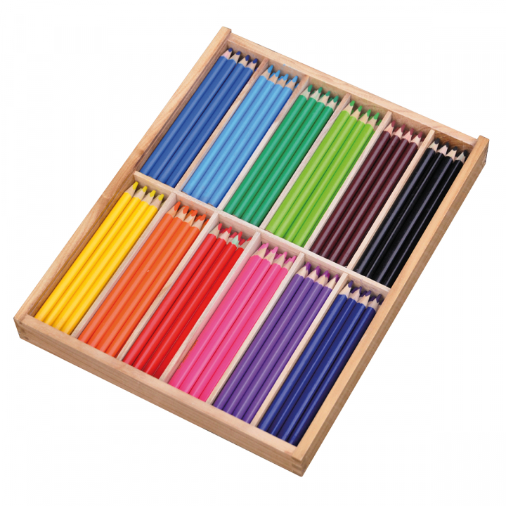 Big Pack Colouring pencils 144-set in the group Pens / Artist Pens / Coloured Pencils at Pen Store (126829)