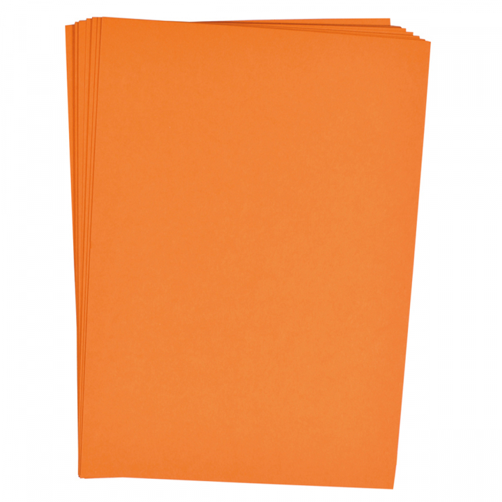 Paper orange 25 pcs 180 g in the group Paper & Pads / Artist Pads & Paper / Coloured Papers at Pen Store (126887)