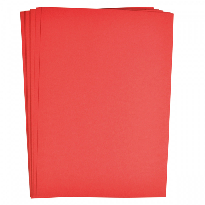 Paper red 25 pcs 180 g in the group Paper & Pads / Artist Pads & Paper / Coloured Papers at Pen Store (126888)