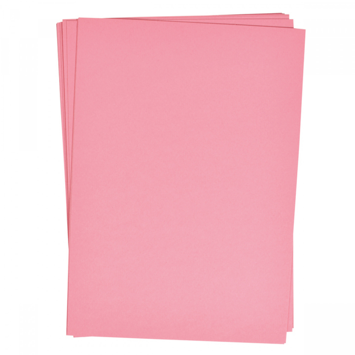 Paper pink 25 pcs 180 g in the group Paper & Pads / Artist Pads & Paper / Coloured Papers at Pen Store (126890)