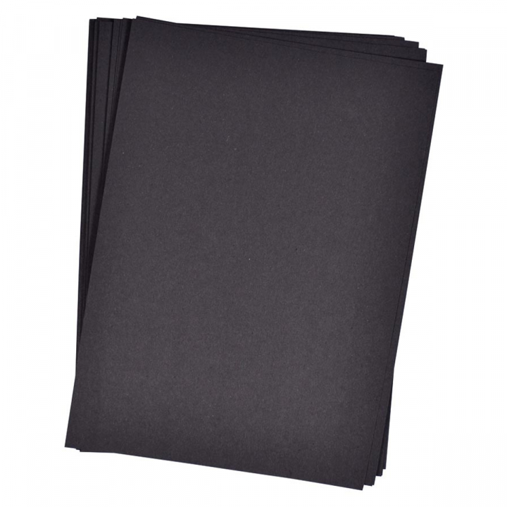 Paper A4 black 25 pcs 180 g in the group Paper & Pads / Artist Pads & Paper / Coloured Papers at Pen Store (126895)