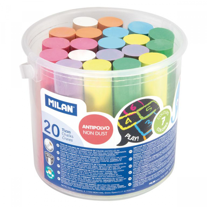 Maxi Sidewalk chalk Pack of 20 in the group Kids / Holidays / season for kids / Outdoor Play / Street chalks at Pen Store (127869)