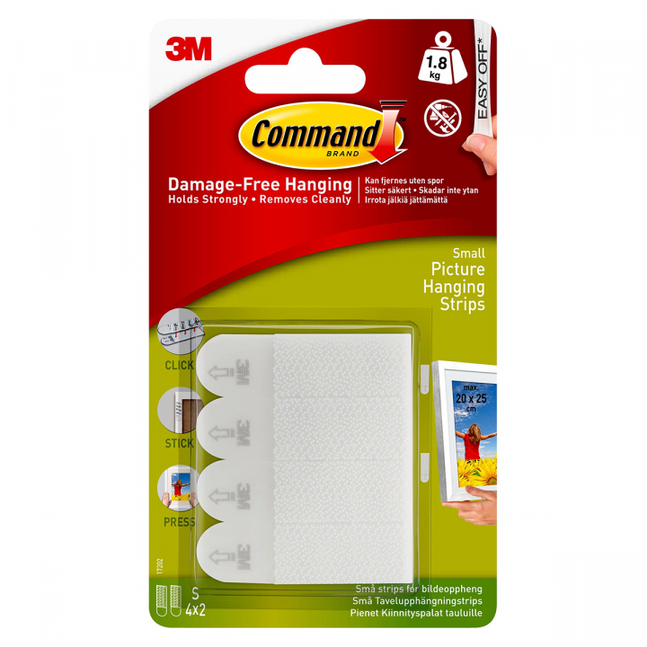 Command Hanging Strips Small in the group Hobby & Creativity / Organize / Home Office at Pen Store (127890)