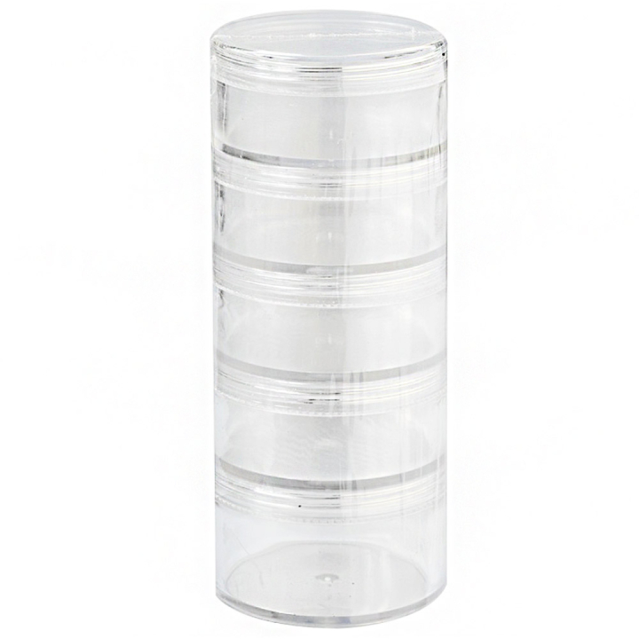 Stackable storage boxes 5-pack in the group Hobby & Creativity / Organize / Storage at Pen Store (128591)