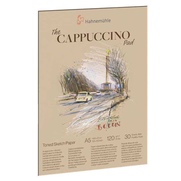 The Cappuccino Pad A5 120g in the group Paper & Pads / Artist Pads & Paper / Coloured Papers at Pen Store (128672)