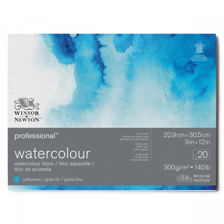 Professional Watercolour Pad CP 23x31cm 300g in the group Paper & Pads / Artist Pads & Paper / Watercolour Pads at Pen Store (128683)