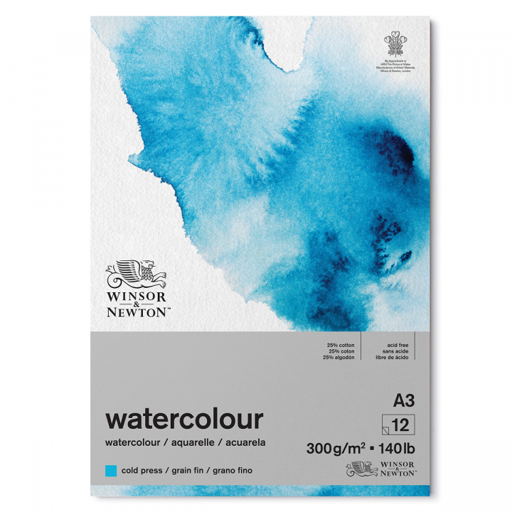 Watercolour Pad A3 300g in the group Paper & Pads / Artist Pads & Paper / Watercolour Pads at Pen Store (128695)