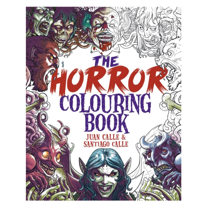 The Horror Colouring Book in the group Hobby & Creativity / Books / Adult Colouring Books at Pen Store (129244)