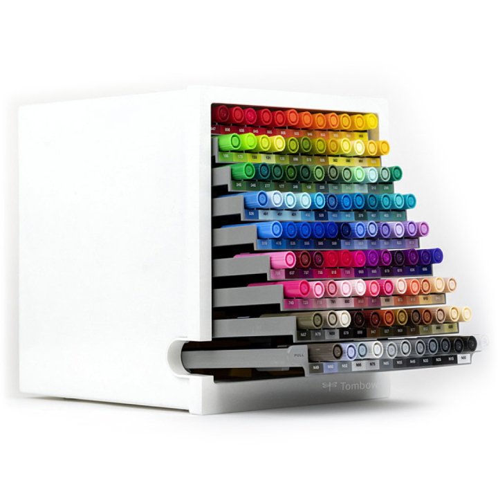 ABT Dual Brush Pen Desktop Organizer 108 pcs in the group Pens / Artist Pens / Brush Pens at Pen Store (130748)