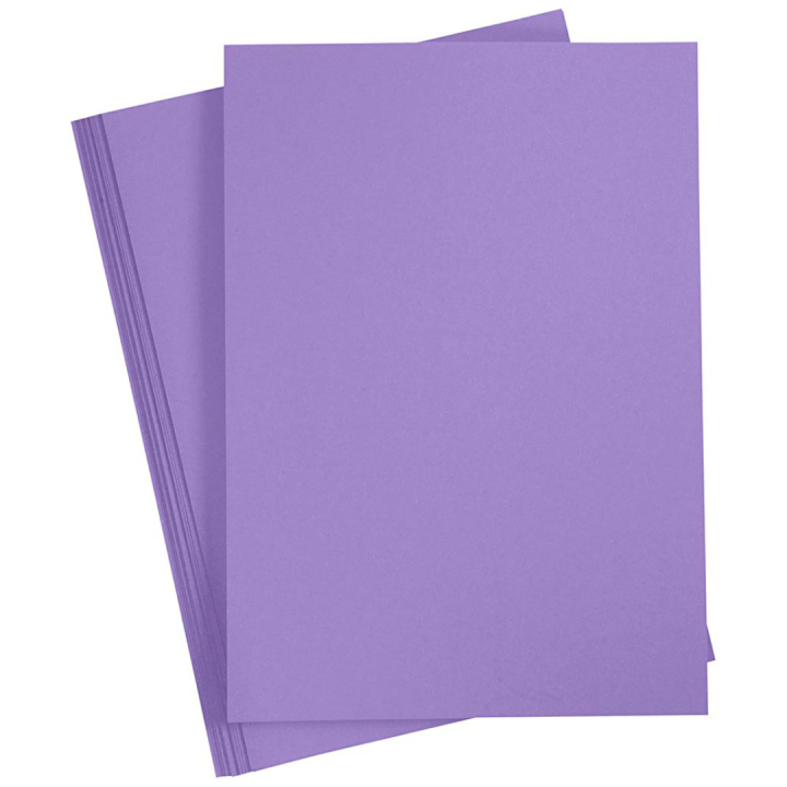 Coloured paper Purple A4 180g 20 sheets in the group Kids / Fun and learning / Paper & Drawing Pad for Kids / Coloured paper for children at Pen Store (130805)