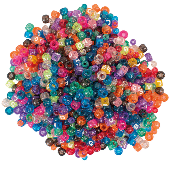 Pony Beads 1000 stk in the group Kids / Fun and learning / Jewelry making for children at Pen Store (131297)