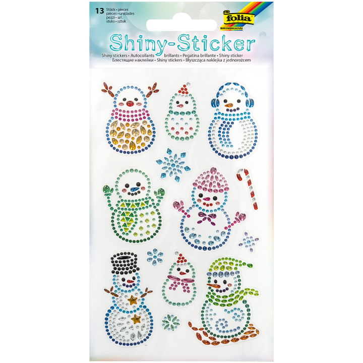 Diamond Sticker Snowman 1 Sheets in the group Kids / Fun and learning / Stickers at Pen Store (131553)