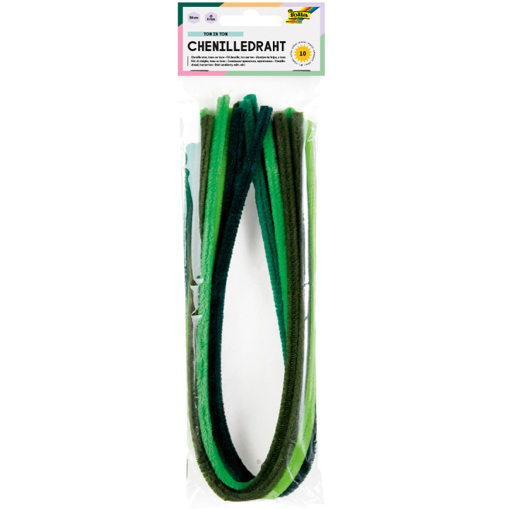 Pipe Cleaners Green 10-pack in the group Kids / Fun and learning / Craft Supplies for Kids / Pipe cleaners at Pen Store (131649)