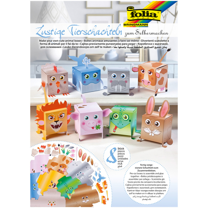 DIY kit II Animals 8-pack in the group Kids / Fun and learning / Birthday Parties at Pen Store (131667)