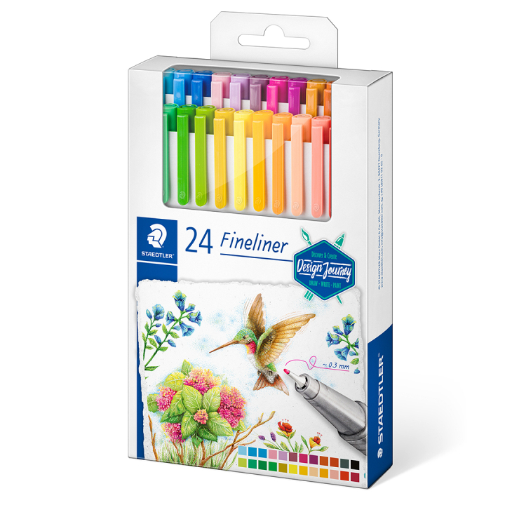 Triplus Fineliner Pack of 24 in the group Pens / Artist Pens / Felt Tip Pens at Pen Store (131921)